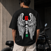ONE DOWN FIVE UP OVERSIZED T-SHIRT – BLACK
