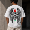 ONE DOWN FIVE UP OVERSIZED T-SHIRT – OFF WHITE