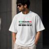 ONE DOWN FIVE UP OVERSIZED T-SHIRT – OFF WHITE