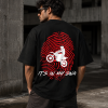 RIDE IT'S IN MY DNA OVERSIZED T-SHIRT – BLACK