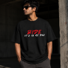 RIDE IT'S IN MY DNA OVERSIZED T-SHIRT – BLACK