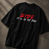 RIDE IT'S IN MY DNA OVERSIZED T-SHIRT – BLACK
