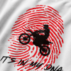 RIDE IT'S IN MY DNA OVERSIZED T-SHIRT – OFF WHITE