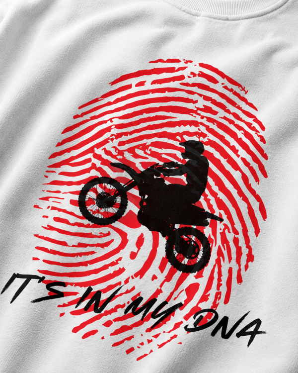 RIDE IT'S IN MY DNA OVERSIZED T-SHIRT – OFF WHITE