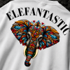 ELEFANTASTIC OVERSIZED T-SHIRT – OFF WHITE
