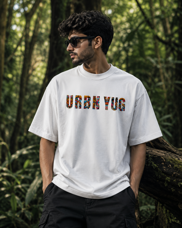 ELEFANTASTIC OVERSIZED T-SHIRT – OFF WHITE