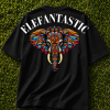 ELEFANTASTIC OVERSIZED T-SHIRT – BLACK