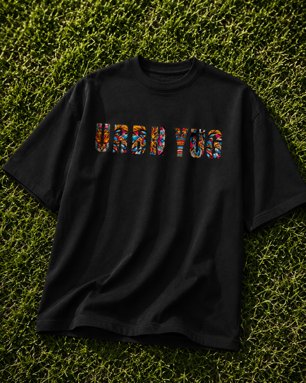 ELEFANTASTIC OVERSIZED T-SHIRT – BLACK