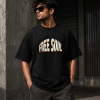 FREE SOUL OVERSIZED T-SHIRT – BLACK