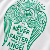 NEVER RIDE FASTER OVERSIZED T-SHIRT – OFF WHITE