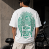 NEVER RIDE FASTER OVERSIZED T-SHIRT – OFF WHITE