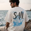 CALL OF THE SEA OVERSIZED T-SHIRT – OFF WHITE