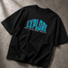 EXPLORE OVERSIZED T-SHIRT – BLACK
