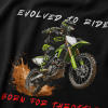 MOTOSAPIENS OVERSIZED T-SHIRT – BLACK