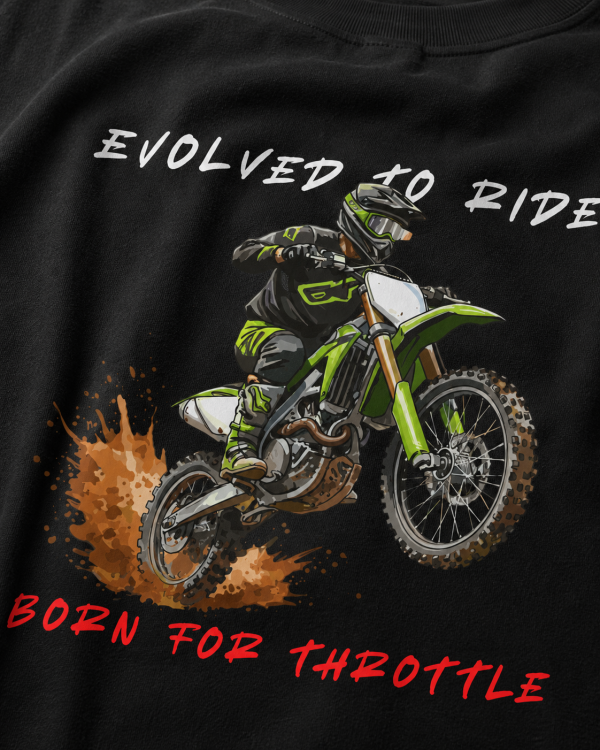 MOTOSAPIENS OVERSIZED T-SHIRT – BLACK